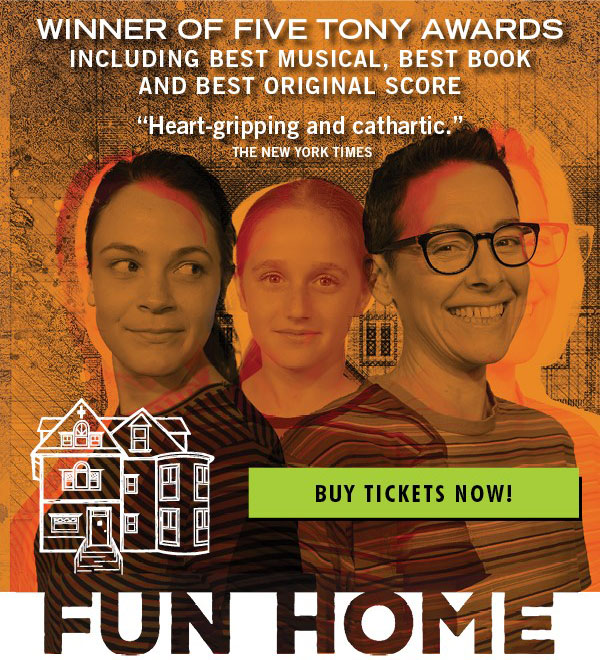 San Diego Repertory Theatre - Fun Home.  Buy Tickets Now!