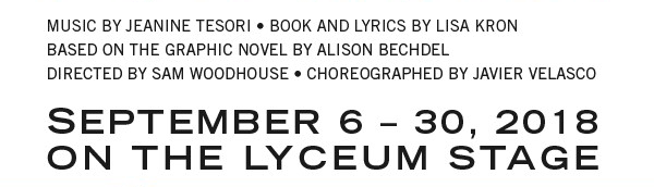 San Diego Repertory Theatre - Fun Home.  Buy Tickets Now!